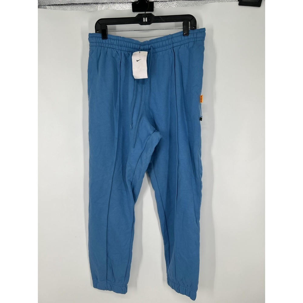 Nike LeBron James Fleece Joggers Sweatpants Mens Size XL Blue Tapered DA6704-469